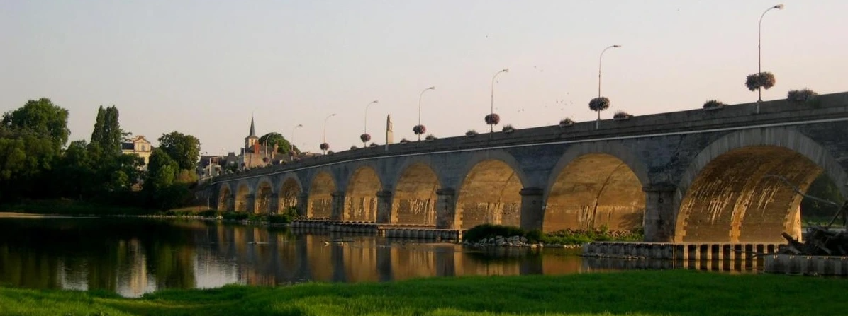 Vue de la Loire en périphérie d'Angers