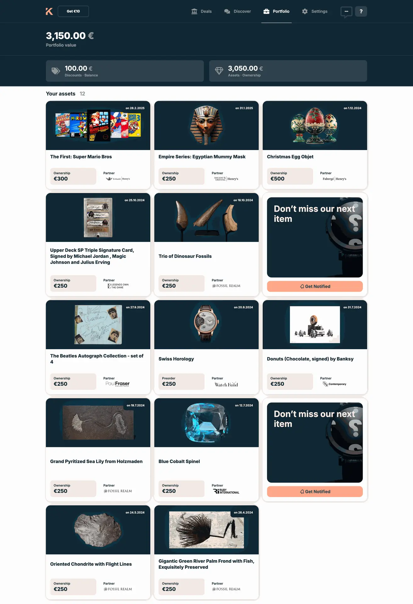 My Konvi investments My Konvi investments