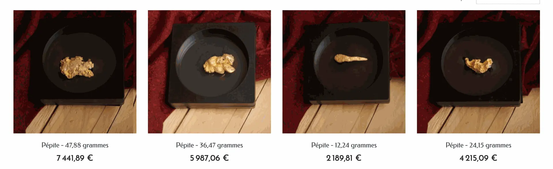 Pépites d'or Vera Valor Pépites d'or Vera Valor